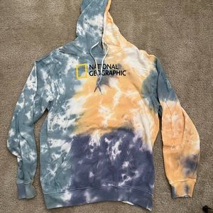 National Geographic Tie Dye Hoodie